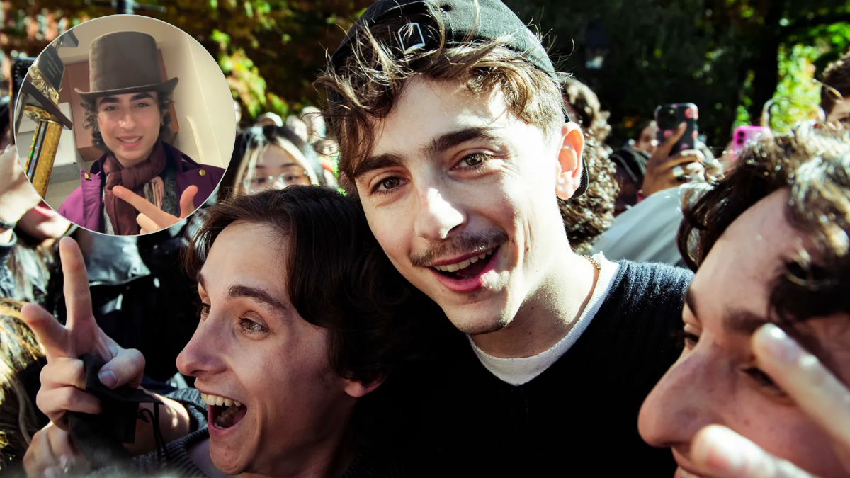 Timothee Chalamet sorprendió a todos en un concurso de dobles de Timothée Chalamet.