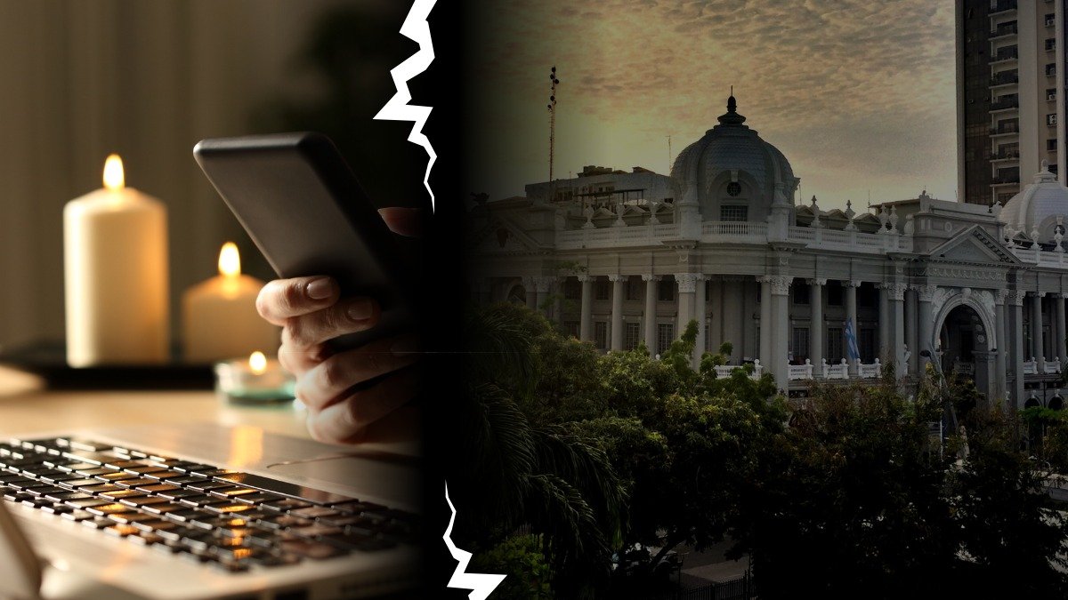 Apagones en Guayaquil afectan las actividades de los ciudadanos.