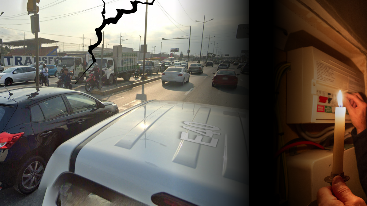 La crisis energética se refleja también en el tránsito vehicular de la ciudad.