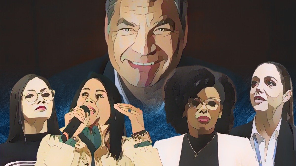 Ilustración para graficar este artículo relacionado con el correísmo.