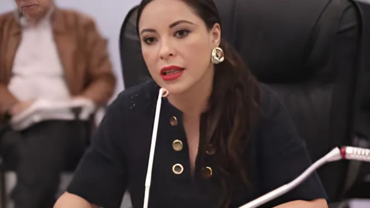 Pamela Aguirre, presidenta de la Comisión de Fiscalización.