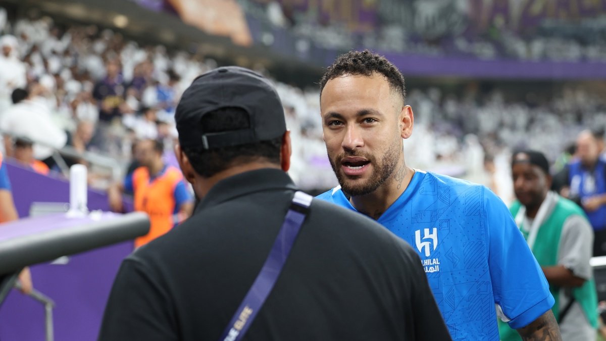 El jugador brasileño Neymar del Al-Hilal de Arabia Saudí, Neymar.