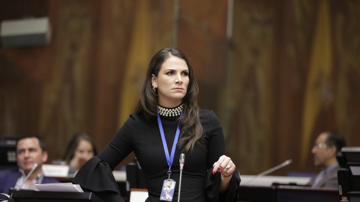 La actual asambleísta Ana Galarza, quien lideraba la lista de candidatos a legisladores nacionales de Construye, se quedó fuera de las elecciones.