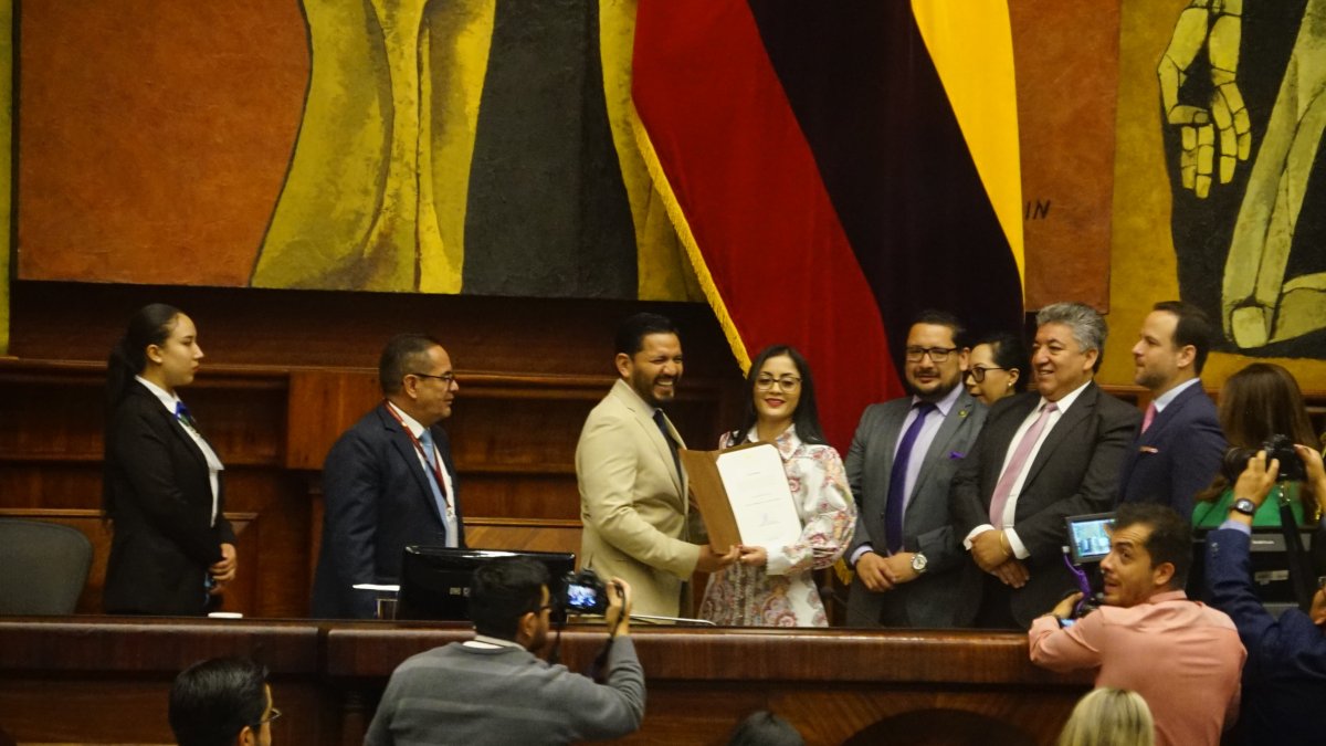 Otto Vera logró la Vicepresidencia de la Asamblea este 29 de octubre de 2024, con los votos del correísmo.