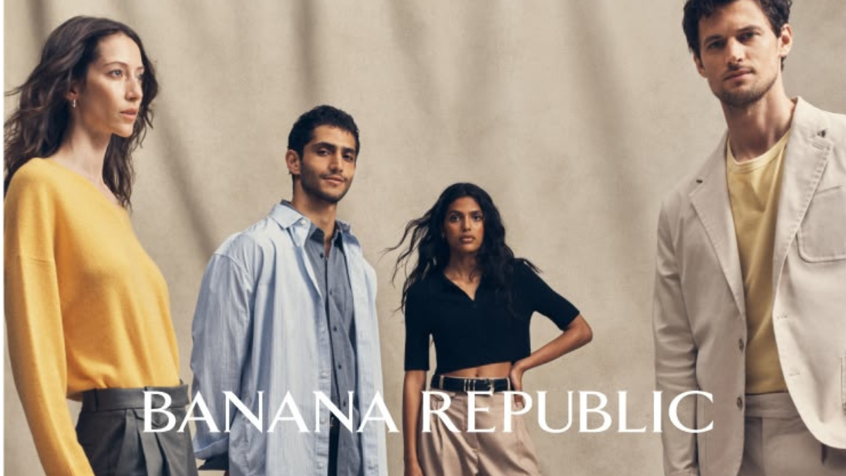 Banana Republic se especializa en producción de ropa y accesorios de lujo.