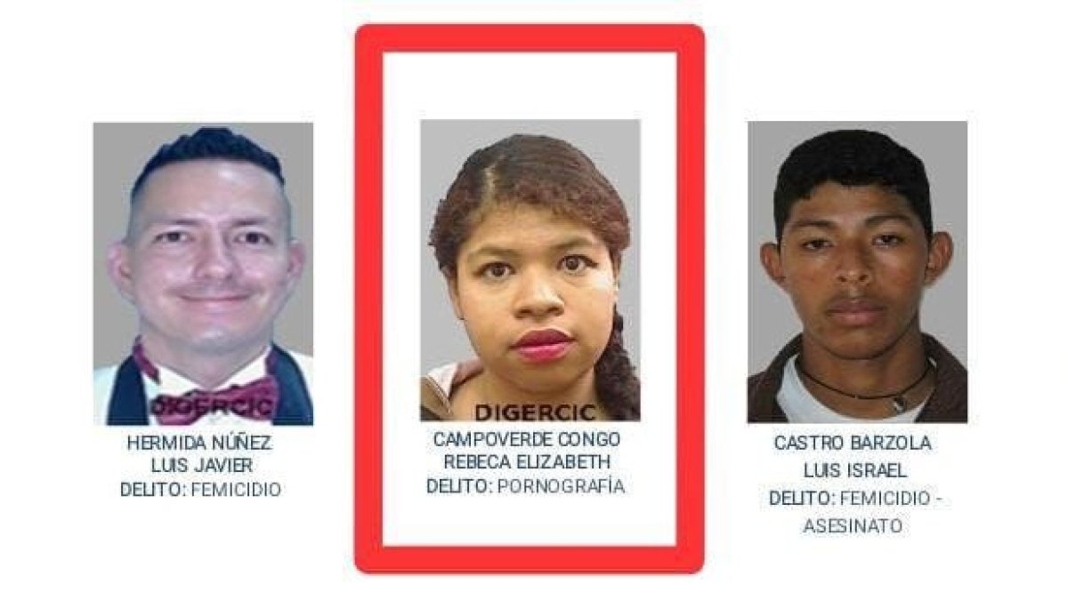 Rebeca Elizabeth Campoverde Congo fue sentenciada por pornografía infantil.