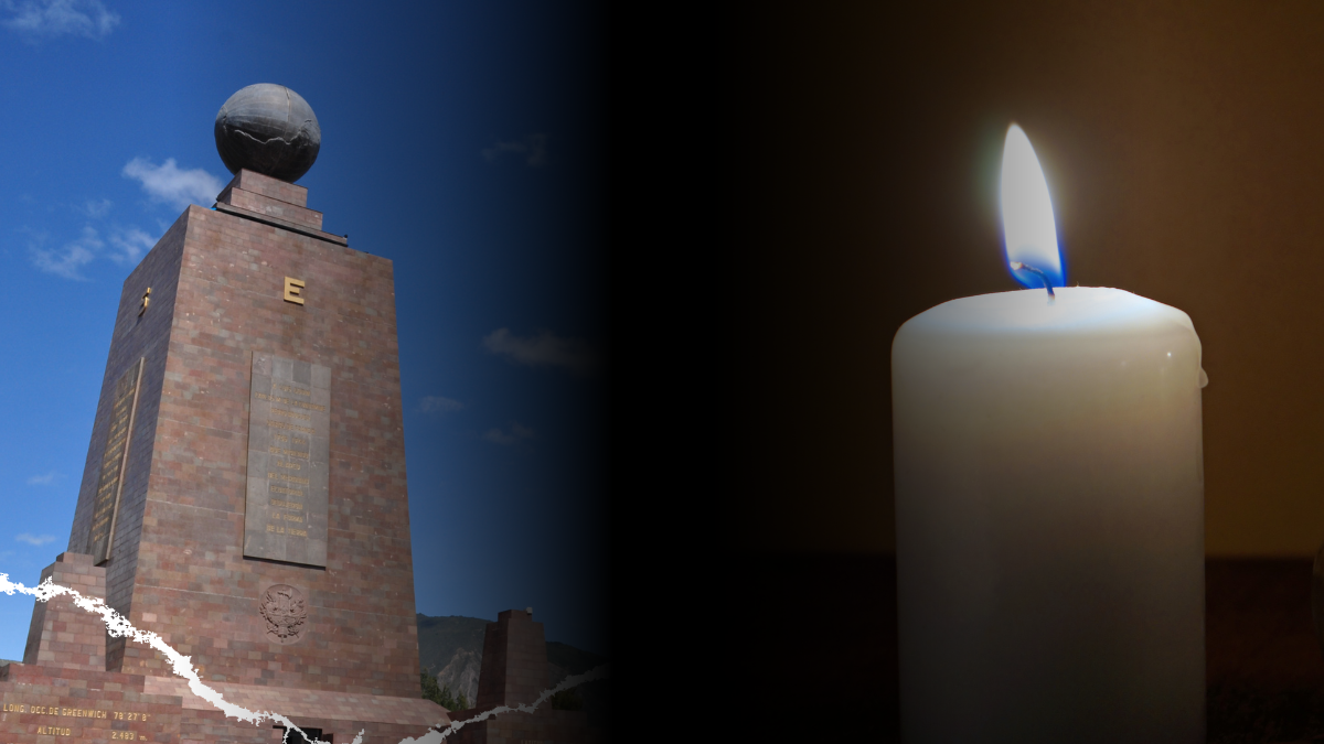 Apagones en Quito continúan en el último día del extenso feriado nacional.