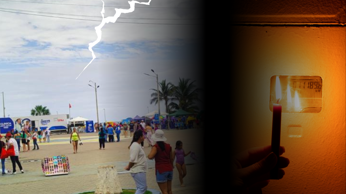 Manta cumple 102 años de cantonización en medio de apagones, al igual que el resto del territorio continental.