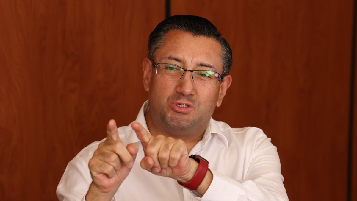 Iván Saquicela es el candidato presidencial por el movimiento Democracia Sí.