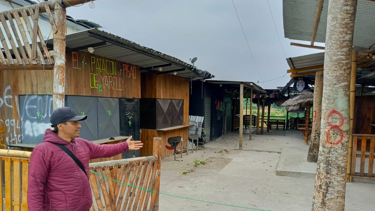 Los afectados también piden la ayuda de las autoridades para poder mejorar el ambiente y la seguridad de la ruta del río.