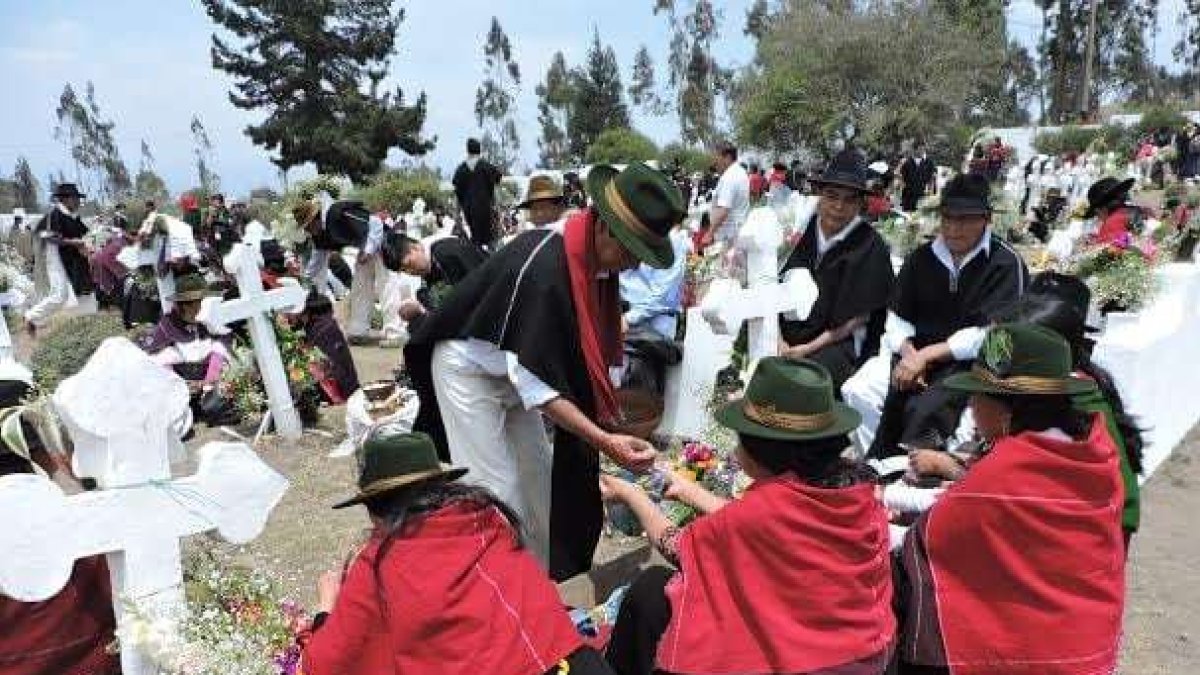 Pelileo. Para los salasakas es un acto de identidad cultural.