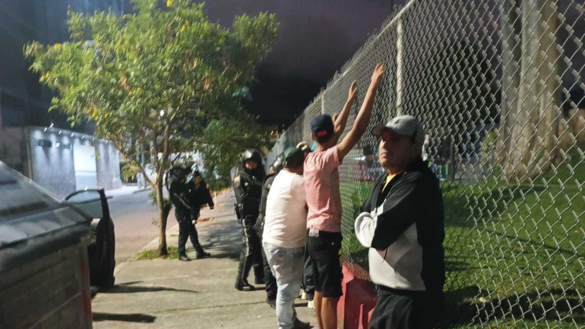 Dos de los detenidos tienen antecedentes penales.