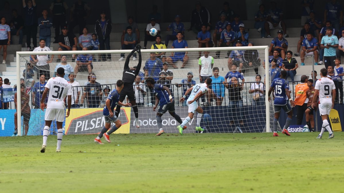 Gilmar Napa y un error que le costó tres puntos a Emelec.