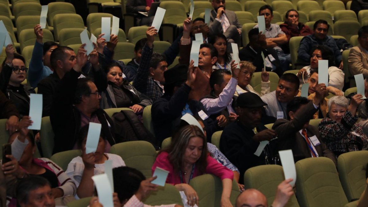 Con 56 votos a favor y 1 abstención, los integrantes de la Asamblea de Quito aprobaron el anteproyecto del presupuesto 2025.