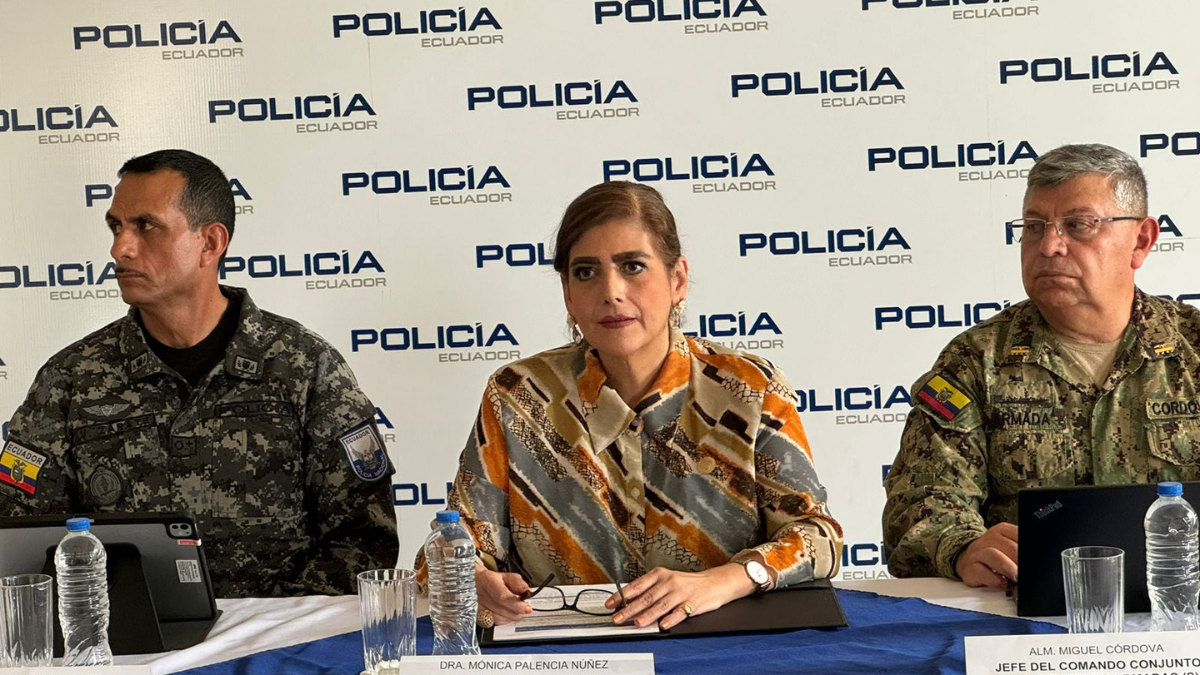 Rueda de prensa del Bloque de Seguridad.