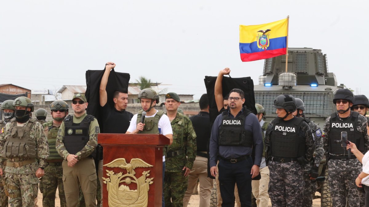 Daniel Noboa llegó a Durán el 17 de julio de 2024, donde dijo que ese era 
