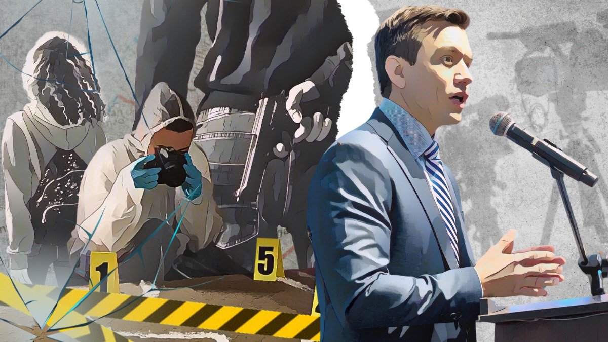 Ilustración para graficar este artículo sobre la visita de Daniel Noboa a Manta, el lunes 4 de noviembre pasado.