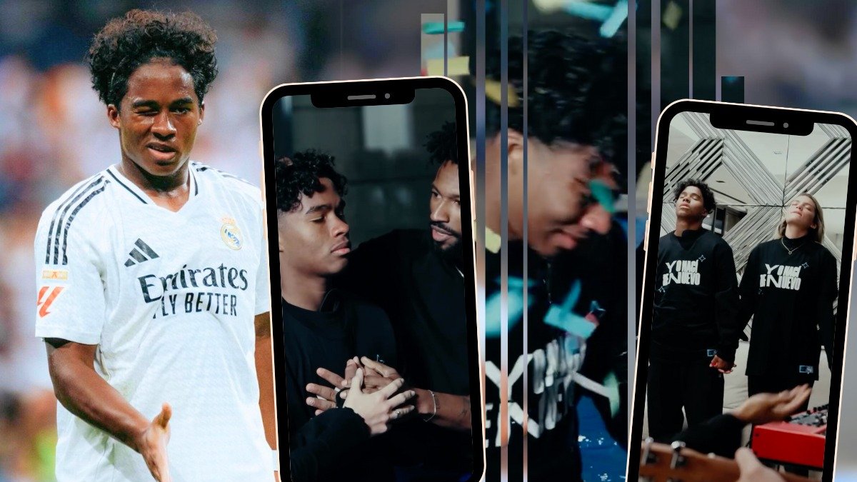 Endrick y su esposa se bautizaron en una iglesia cristiana.