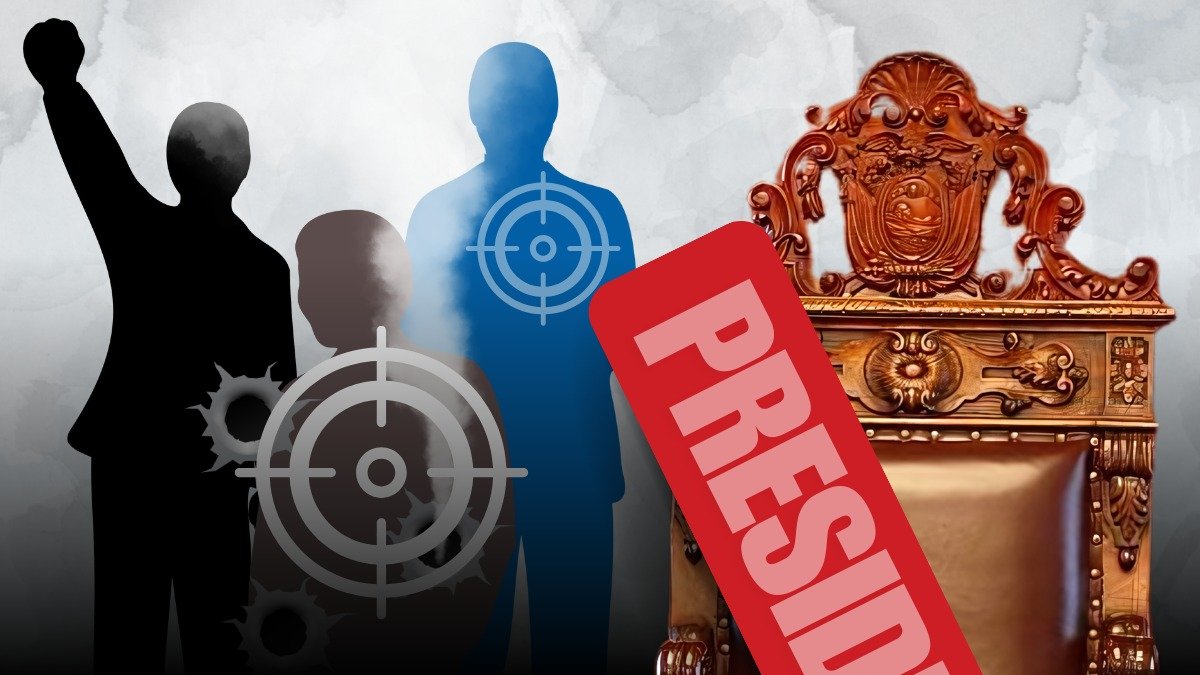 Proceso. En lo que va de las elecciones generales de Ecuador 2025 se han levantado dos alarmas de contra personas cercanas a los candidatos a la presidencia.