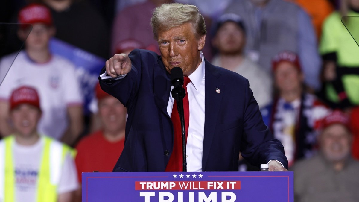 El expresidente y candidato republicano Donald Trump (2017-2021).