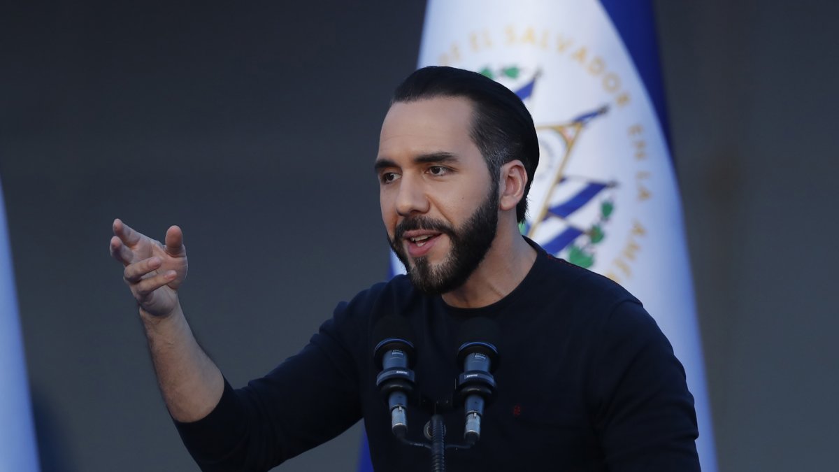 Foto de archivo del presidente de El Salvador, Nayib Bukele.