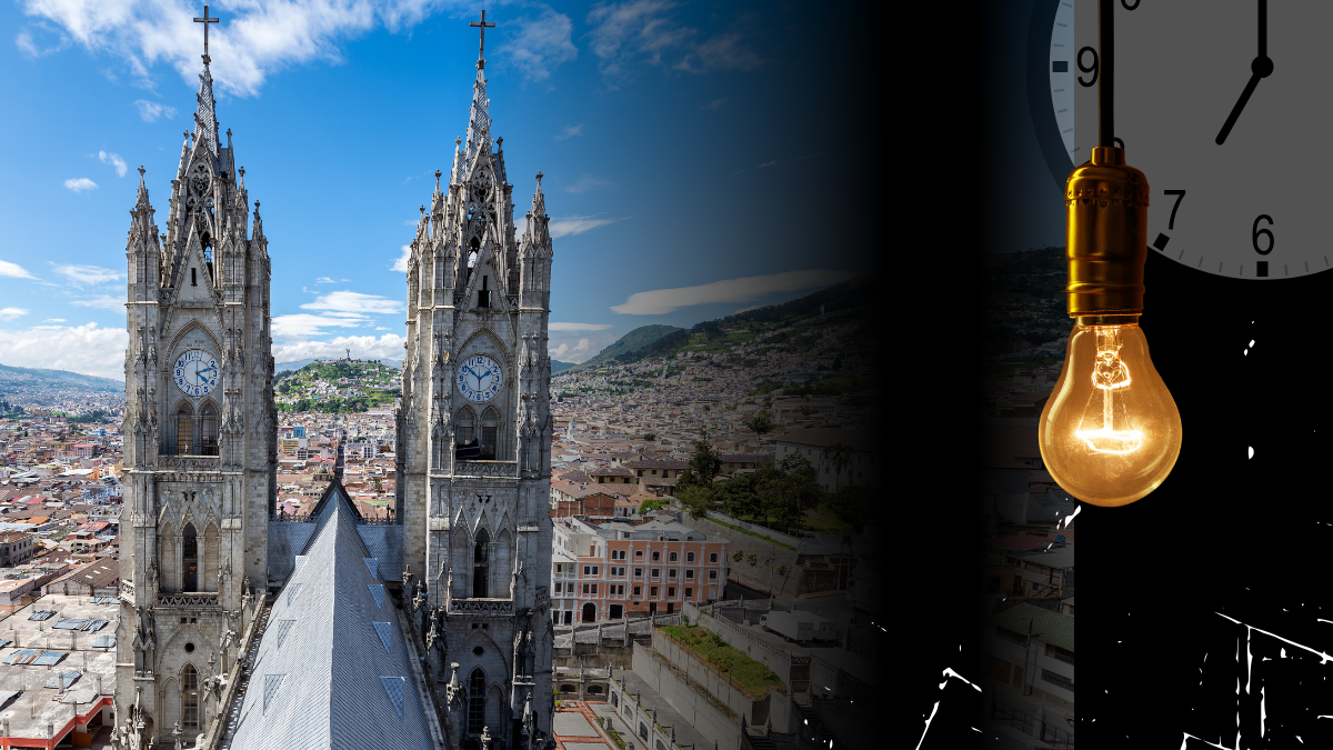 Apagones en Quito.