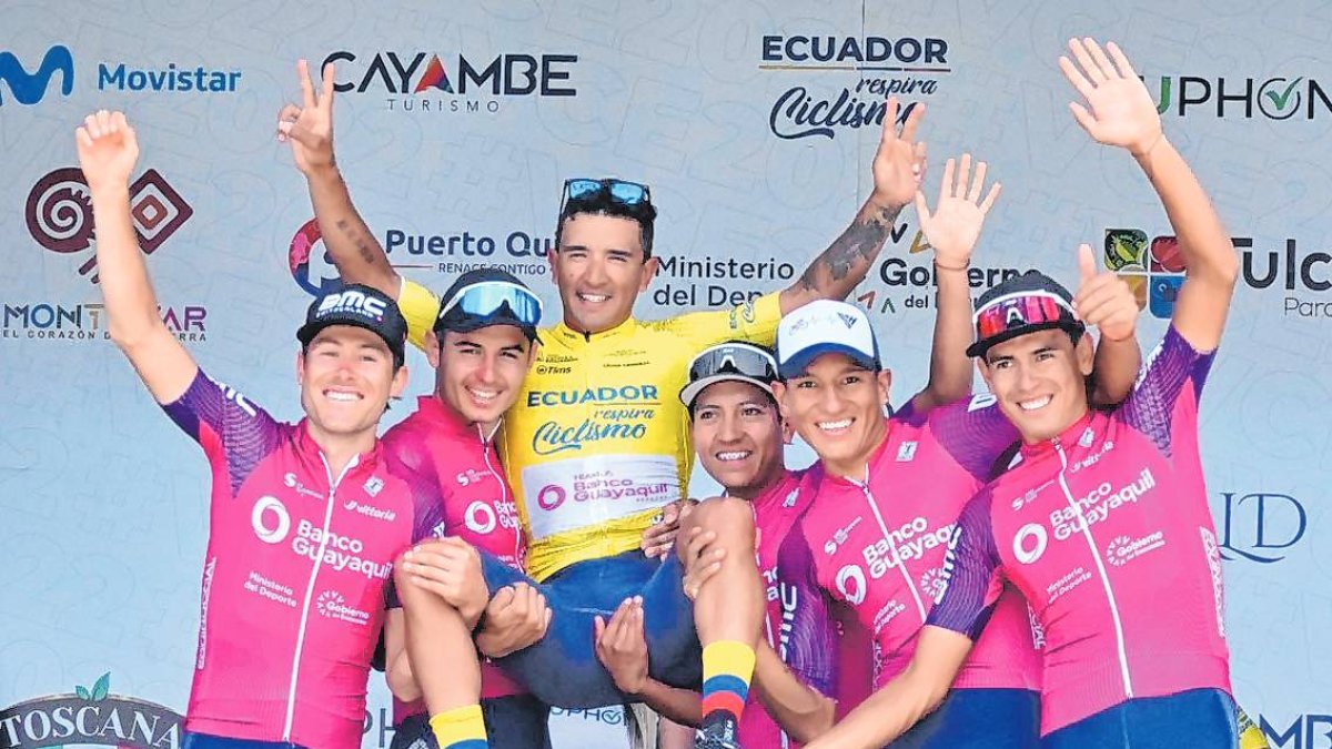 Robinson Chalapud ganó las ediciones de 2022 y 2023 de la Vuelta al Ecuador.