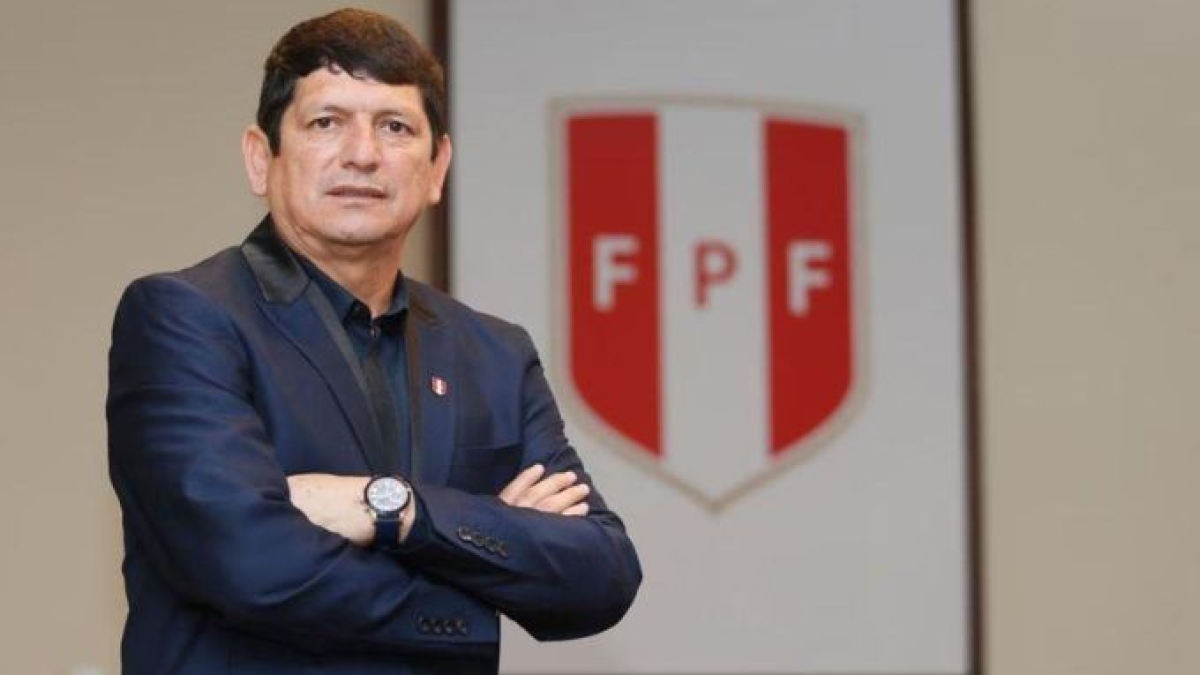Agustín Lozano es el presidente de la Federación Peruana de Fútbol desde el 2018