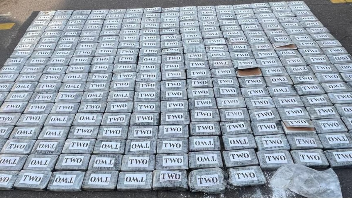 Los agentes policiales hallaron la droga camuflada en el cajón del camión, cuando circulaba por Machachi.