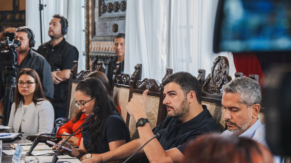 Foto de archivo del alcalde de Guayaquil, Aquiles Álvarez.