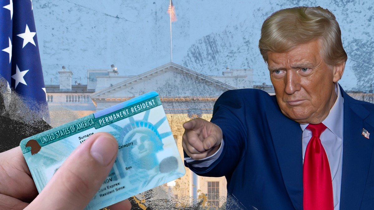 Donald Trump propone una reforma migratoria centrada en un sistema de acceso a la Green Card basado en méritos.