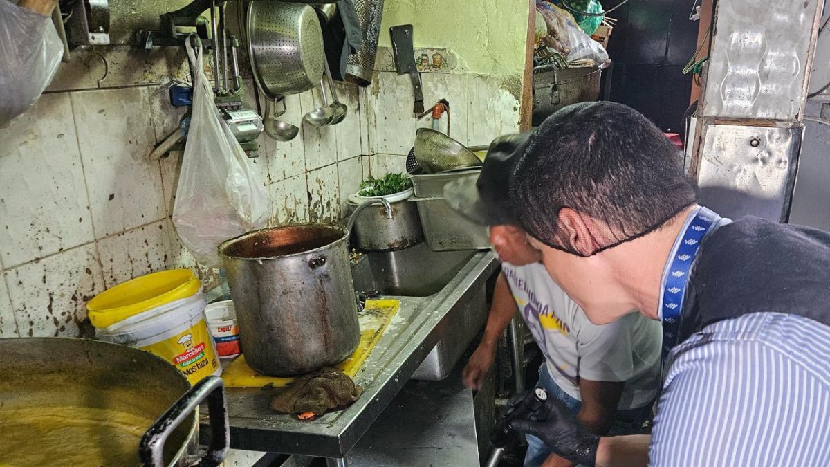 En el local habían plagas y mala higiene en la cocina
