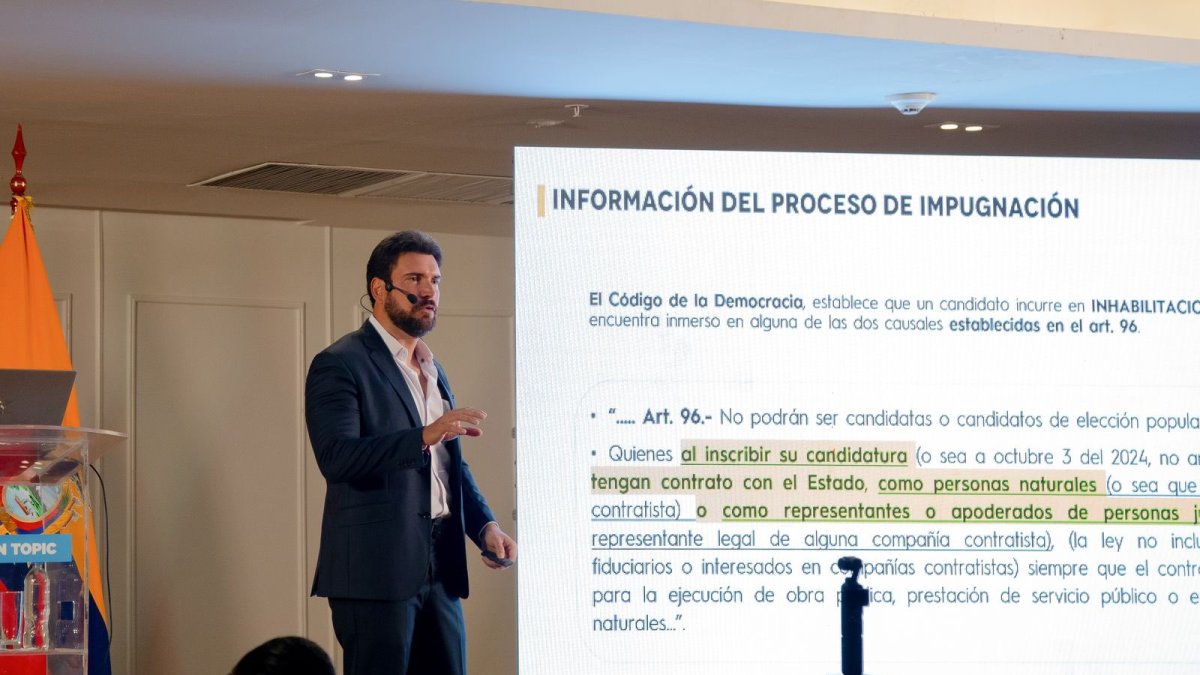 El presidenciable asevera que el primer mandatario tiene acercamiento con el juez que lleva su causa en el TCE.