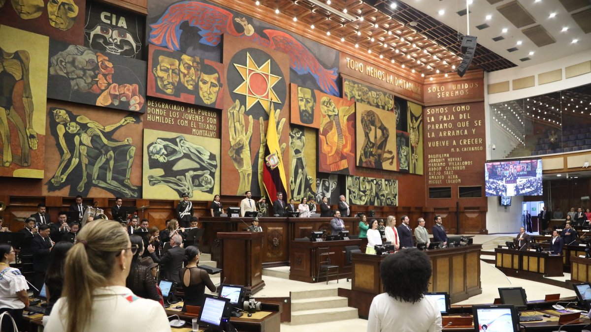 La querella de Daniel Noboa contra Mónica Palacios se tratará en la Asamblea Nacional