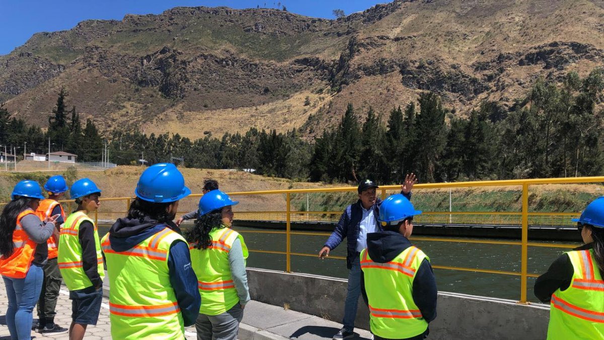 La Epmaps asegura que, pese a la reducción de los caudales, el agua llega a las plantas de tratamiento de agua potable como la de Paluguillo.