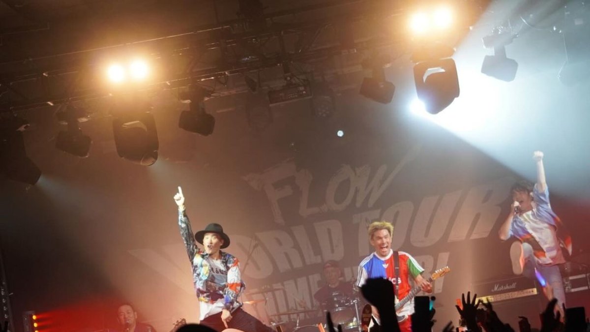 La banda japonesa Flow llega a Ecuador con su gira mundial Anime Shibari 2024-2025.