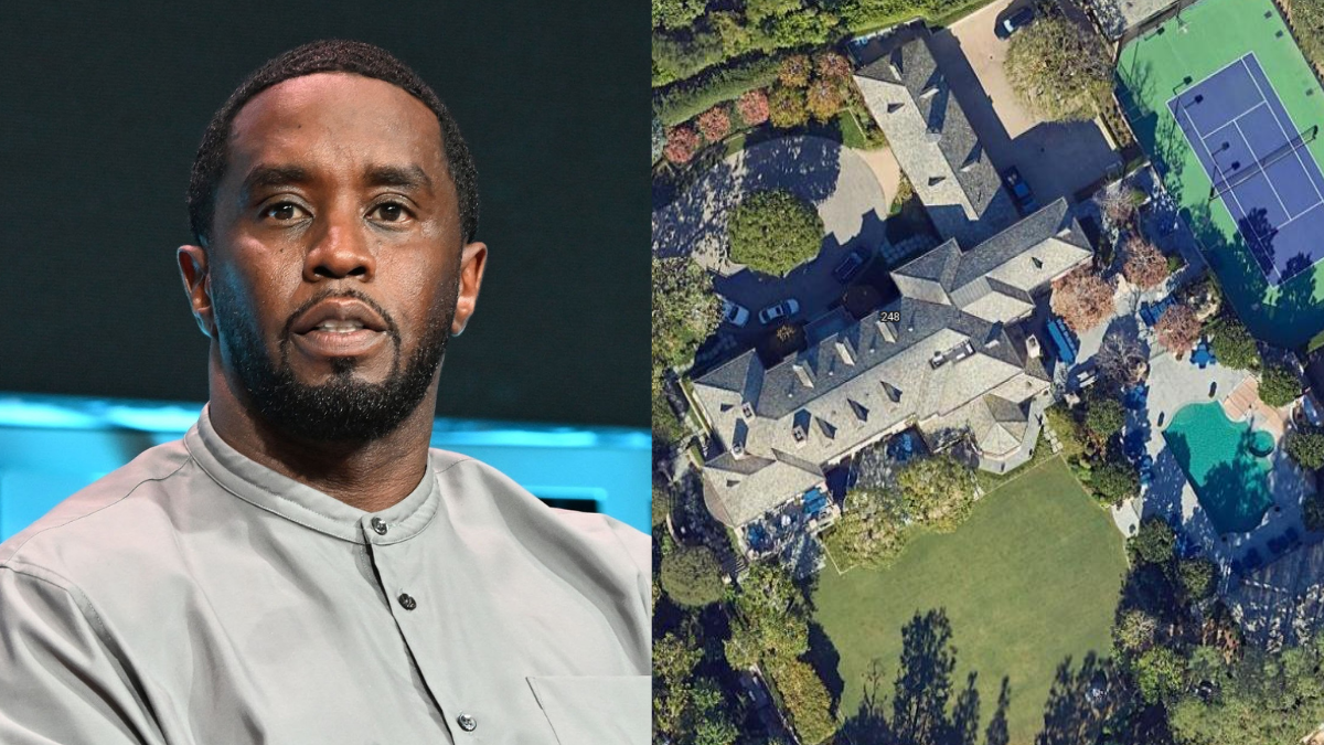 La mansión está ubicada en Holmby Hills, Los Angeles, Estados Unidos