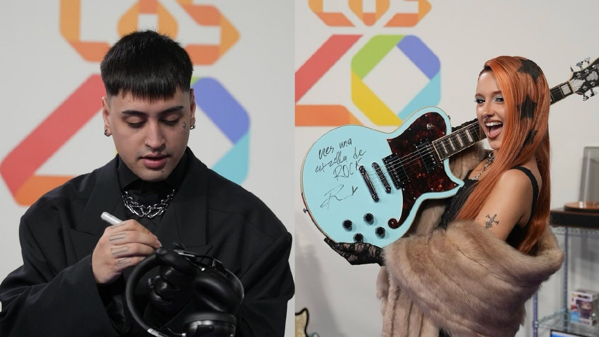 Tiago PZK (izquierda) y Ruslana (derecha) son algunos de los famosos que firmaron artículos