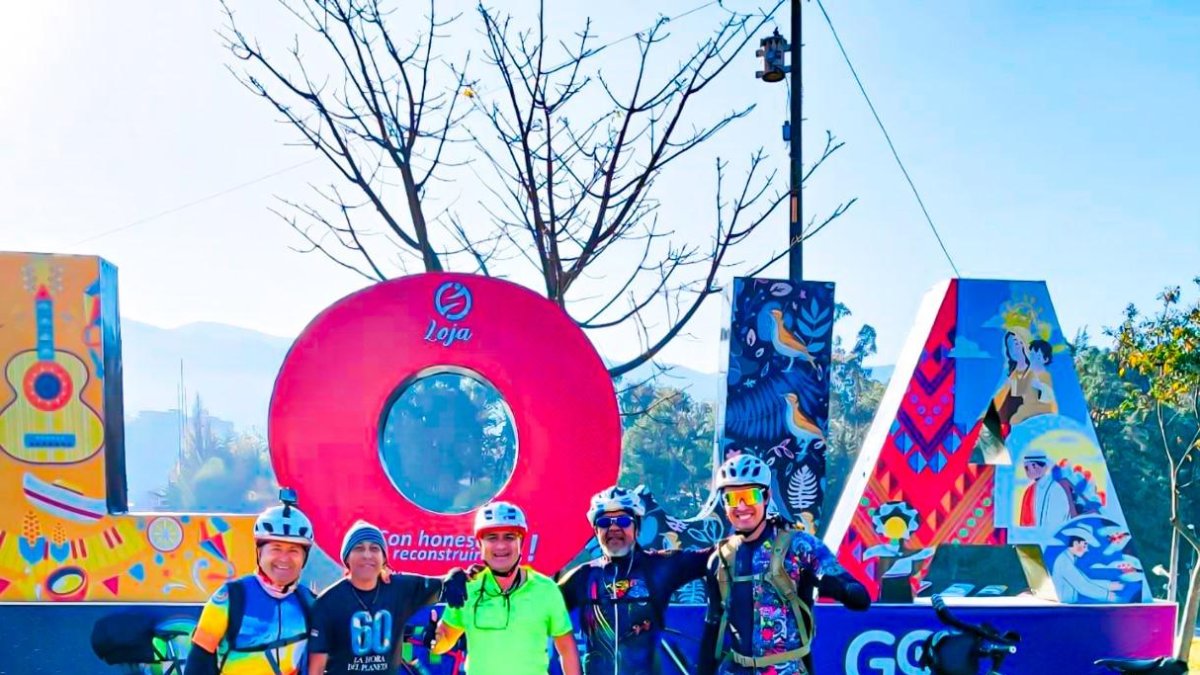 Loja fue el punto de partida para Ciclistas de la Calle.