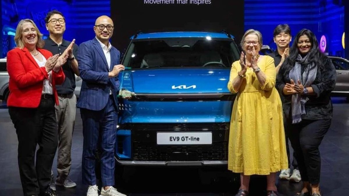 El Kia EV9 GT-line es uno de los modelos escogidos que están entre los seleccionados para el galardón.
