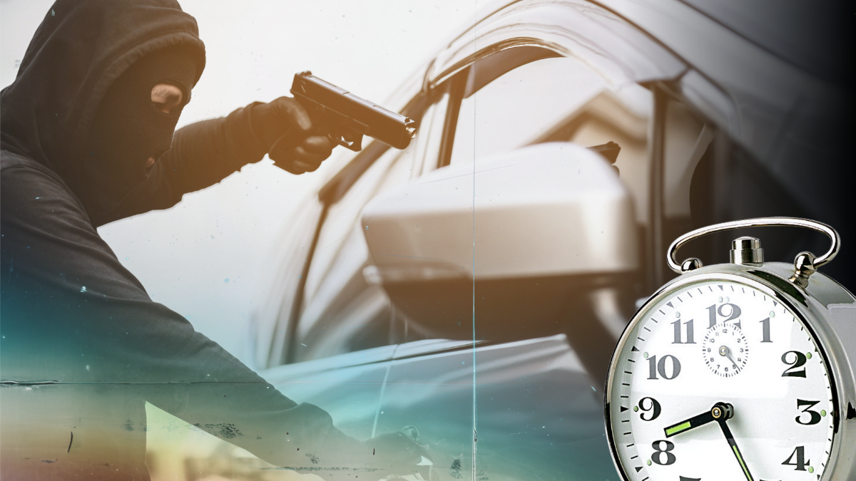 Madrugan. La delincuencia no distingue horarios.