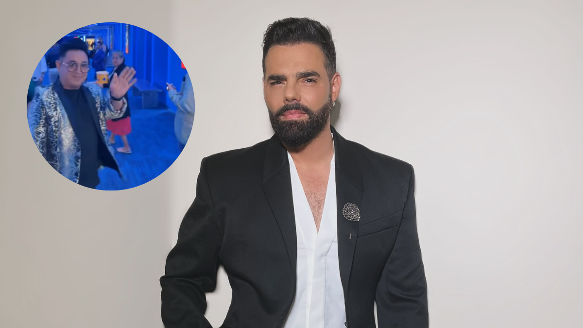 Después de la proyección del filme en la noche de preestreno, el creador de contenido se molestó con la farándula nacional