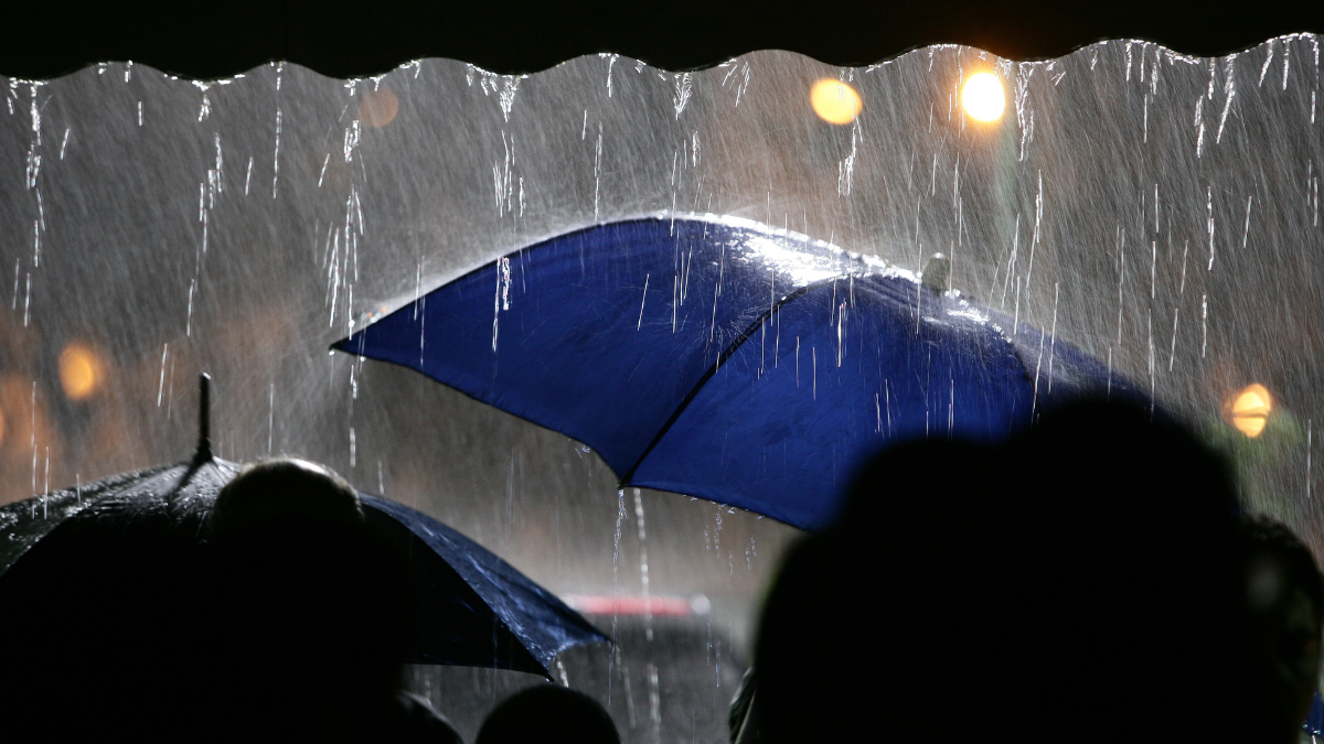 Referencial. Pronostico de lluvias en Ecuador.