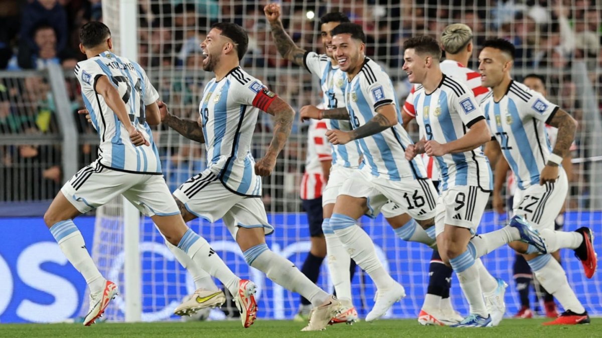 Por la fecha 3 de las eliminatorias, Argentina se impuso 1-0 a Paraguay con gol de Nicolás Otamendi.