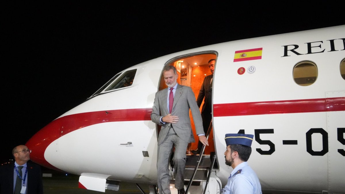 El Rey de España llegó hasta Cuenca para ser parte de la Cumbre Iberoamericana.