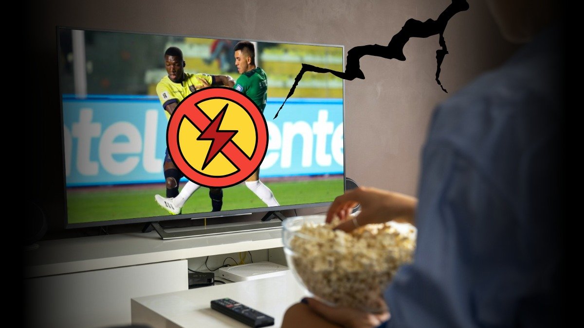 Muchos ecuatorianos no podrán ver el cotejo entre Ecuador y Bolvia, debido a los cortes de luz.