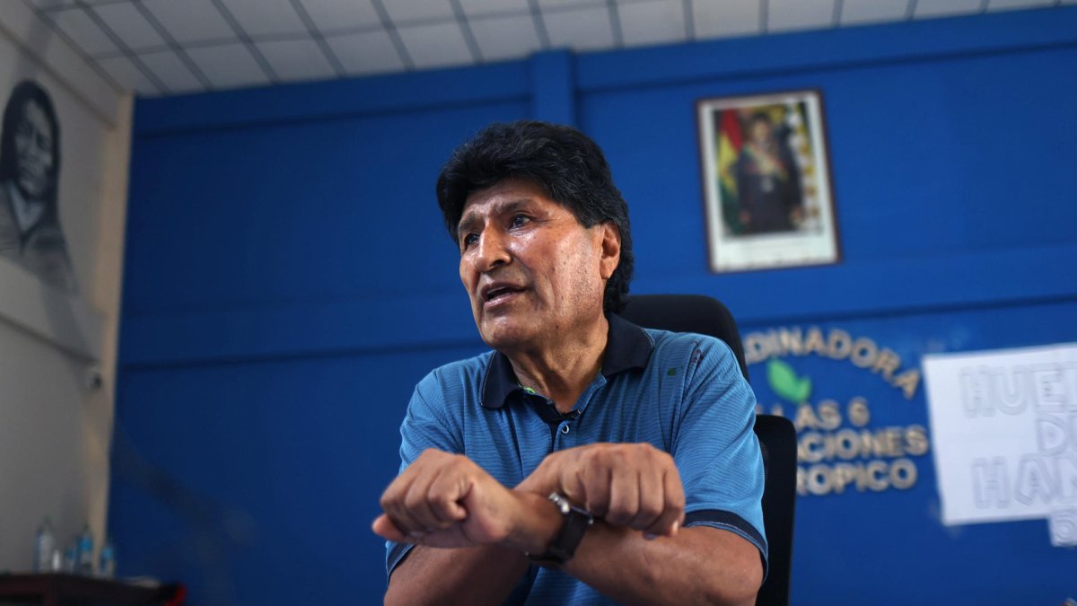 El expresidente Evo Morales (2006-2019).