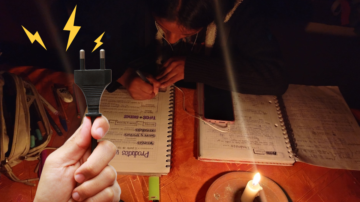 Los apagones dificultan la realización de actividades esenciales de los ecuatorianos.