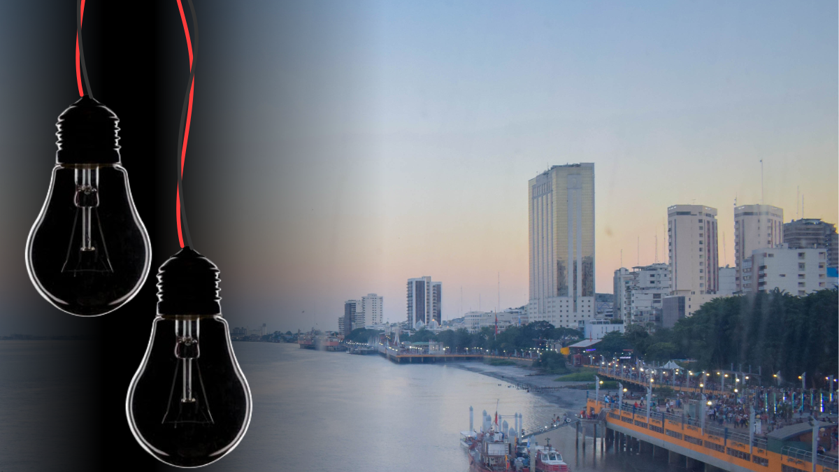 Apagones en Guayaquil están por cumplir dos meses consecutivos.