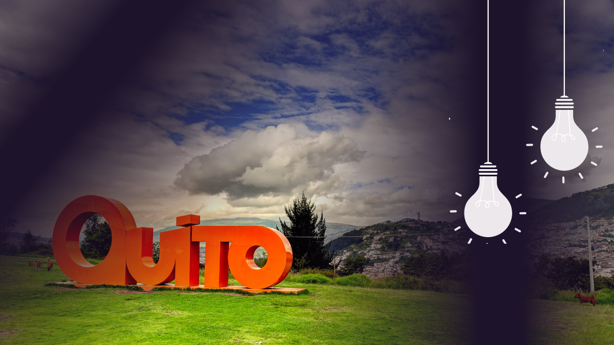 Quito, la capital de Ecuador, enfrenta apagones en todo su territorio.